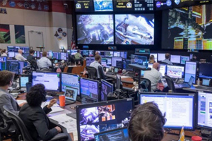 Mission Control Voice Conferencing at NASA’s Johnson Space Center (JSC)